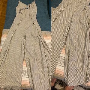 Striped Jumpsuit